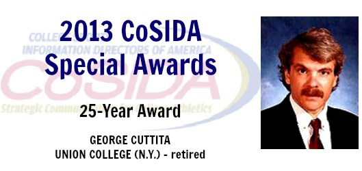 Special Awards Salute: George Cuttita (Union N.Y), 25-Year Award recipient